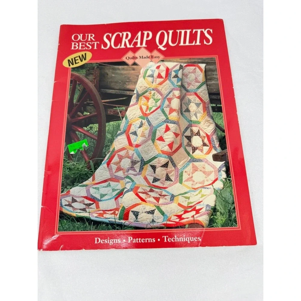 Quilt Books Scrap Quilts & Favorite Quilts -Leisure Arts-Patterns 2 Book Set DIY